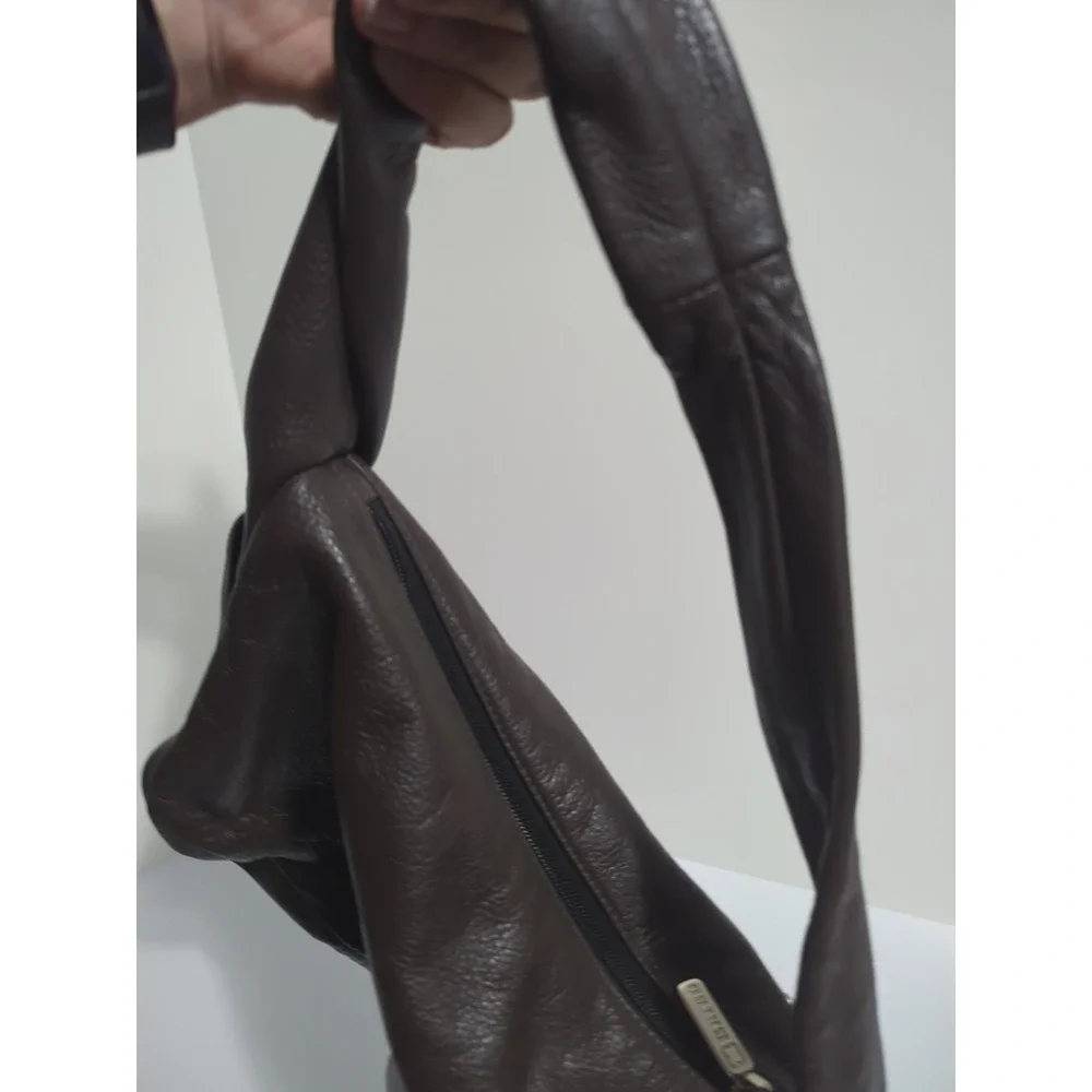 Galco Holster Carry Purse Brown Leather Concealed Shoulder Bag No Key